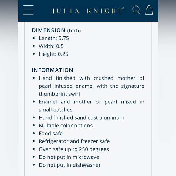 Julia Knight Peony Spreader Knives Pomegranate Set of 2 NEW - Picture 8 of 8